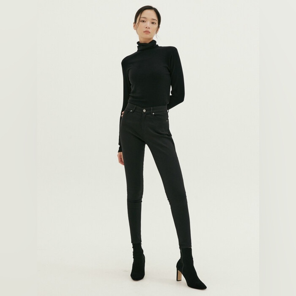 Reorg Noi Twill Skinny Pants Black